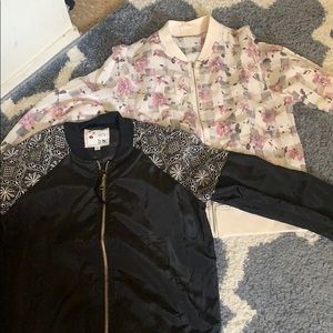 2 Bomber Jackets for the price of 1! Super Chic!